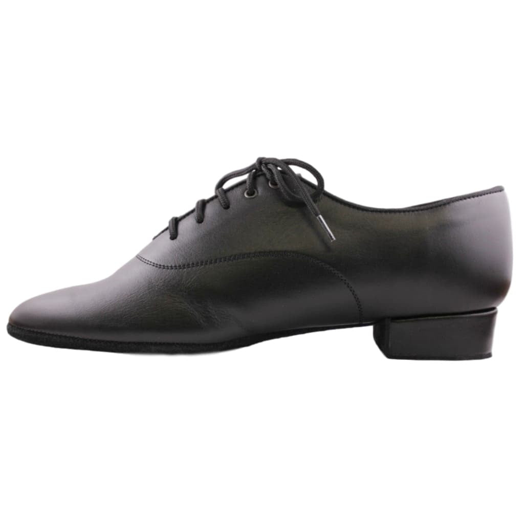 Galex Oxford 1106 Standard Dance Shoes for Men, Black Leather