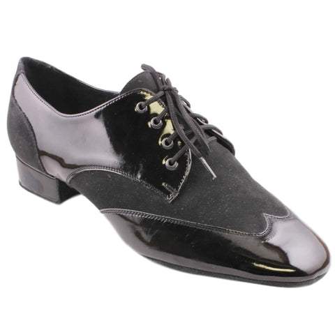 Practice Dance Shoes, 1205N Flexi, Navy Blue Laser Leather