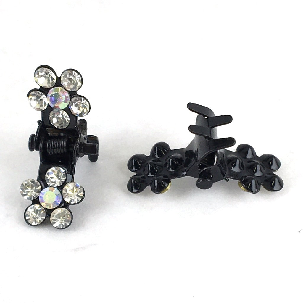 Frog Clip - Crystal & Crystal AB Rhinestones