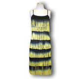 Women's Latin Practice Dress PL-198/2 Yellow