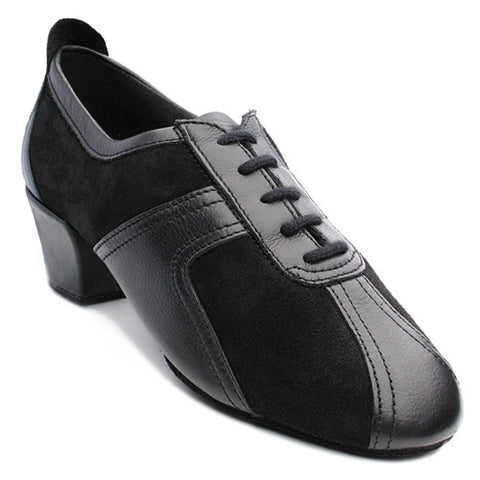 Men's Smooth Dance Shoes, Model 309, Black Patent Leather