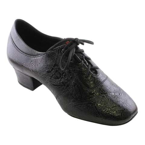 Practice Dance Shoes, 1205 Flexi, Leather Playing Cards, Black Sole