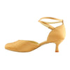 Women's Smooth Dance Shoes, 6679 Sofia, Tan, Heel 5cm Flare Slim
