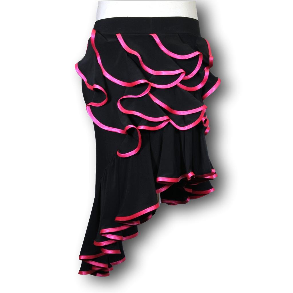 Women's Latin Skirt UL-535 Pink