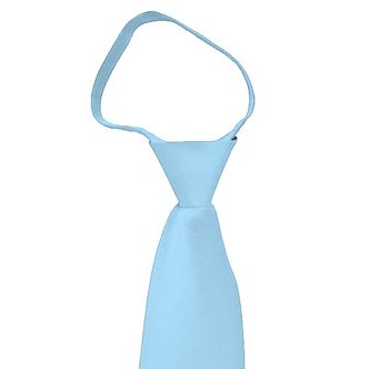 Zipper Color Ties - No Stones